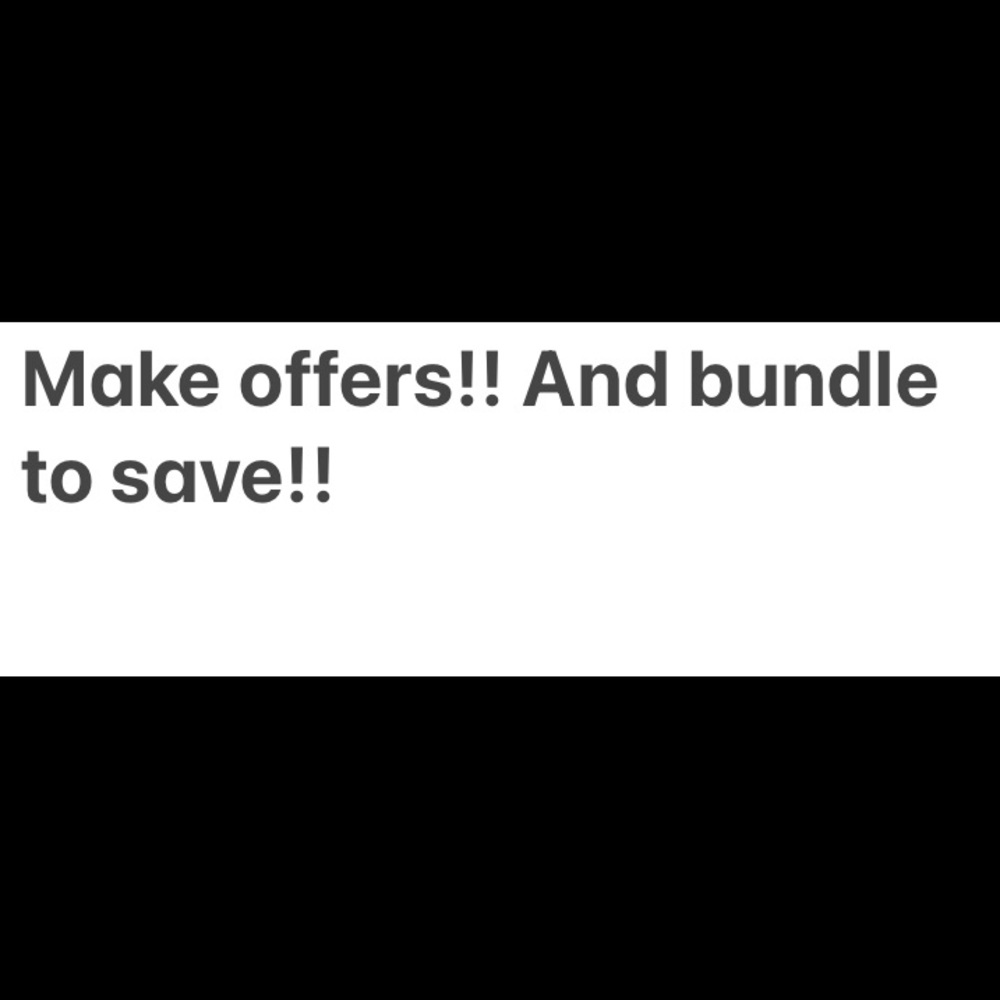 Make offers!